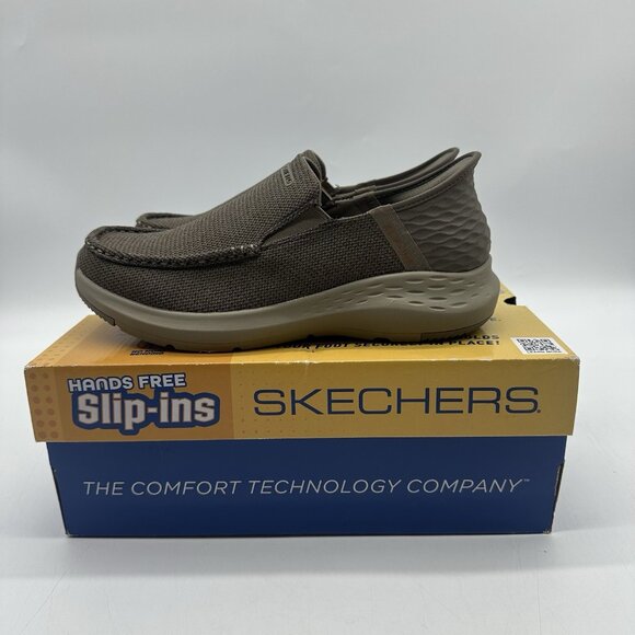 Skechers Slip-Ins Parson Ralven Moc Toe Casual Sneakers Men's Size 8 Extra Wide! - Picture 7 of 12